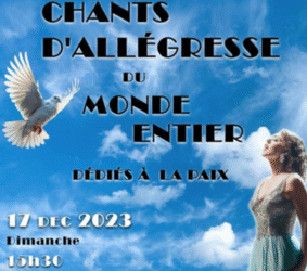 Chant badjan au château de Cagnes sur mer – Concert pour la paix